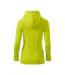 Womens/ladies Trendy Hoodie Lime Green Malfini-2