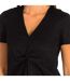 Short sleeve V-neck blouse 8970 woman