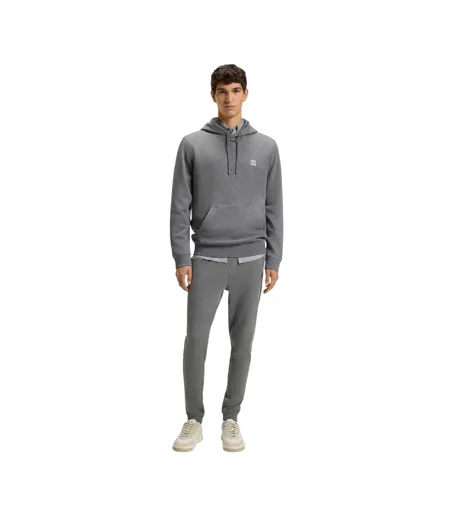 Mens Sestart Jogging Bottoms Grey Boss