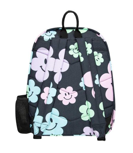 Sac à dos happy flowers taille unique noir Hype