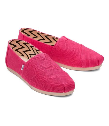 Mens Alpargata Classic Espadrilles Dark Pink Toms