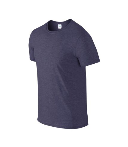 Gildan Unisex Adult Softstyle Heather T-Shirt (Heather Navy)