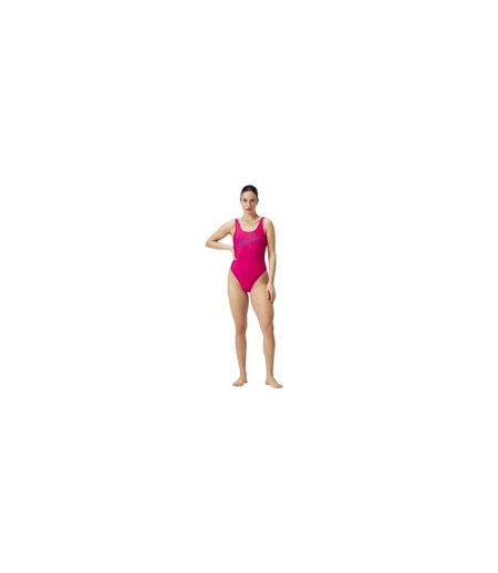 Maillot De Bain 1 Pièce Motif/style Logo Femme Violet Bleu Speedo