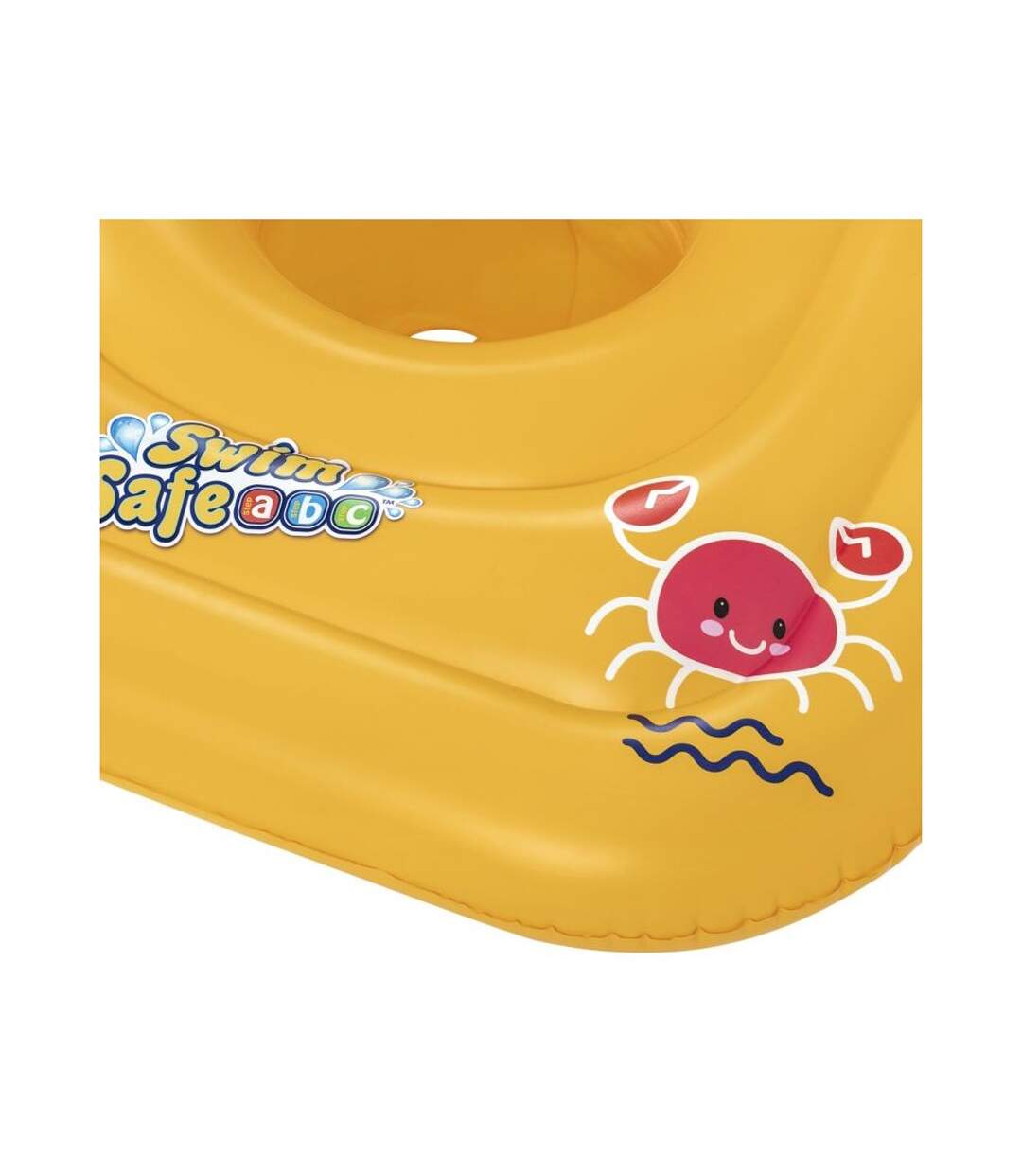 Anneau Gonflable Motif/style 3 Cercles Swim Safe Wondersplash Taille Unique Jaune Bestway-3