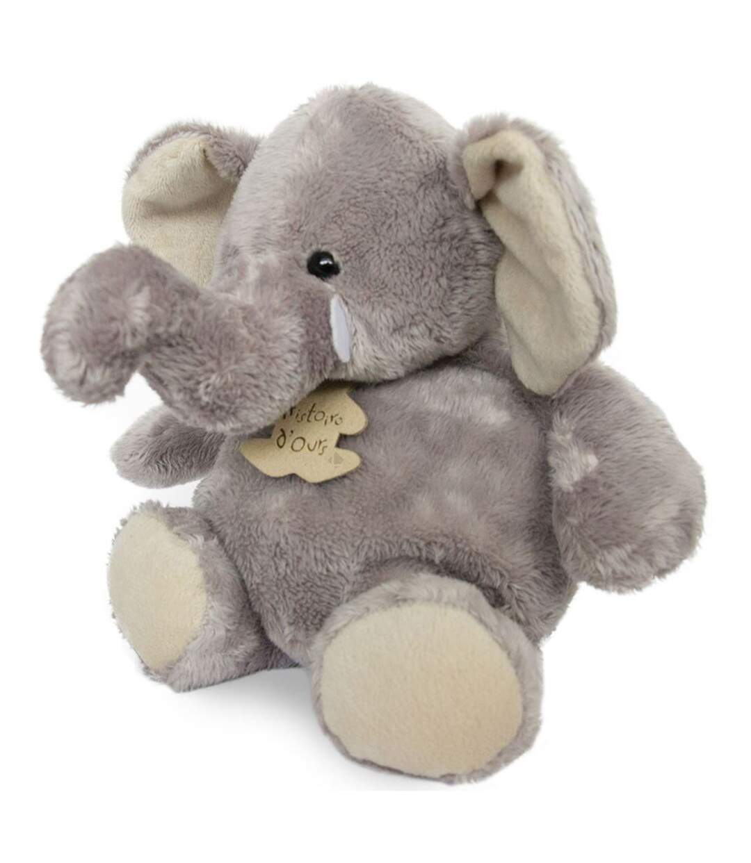 Peluche polyester collection TERRE SAUVAGE Eléphant-2