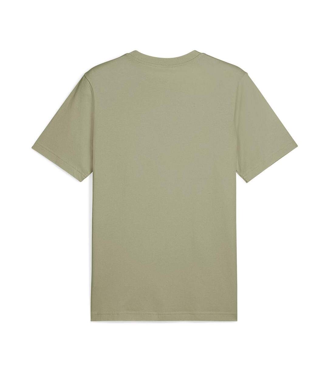 T-Shirt vert homme puma elevated-2
