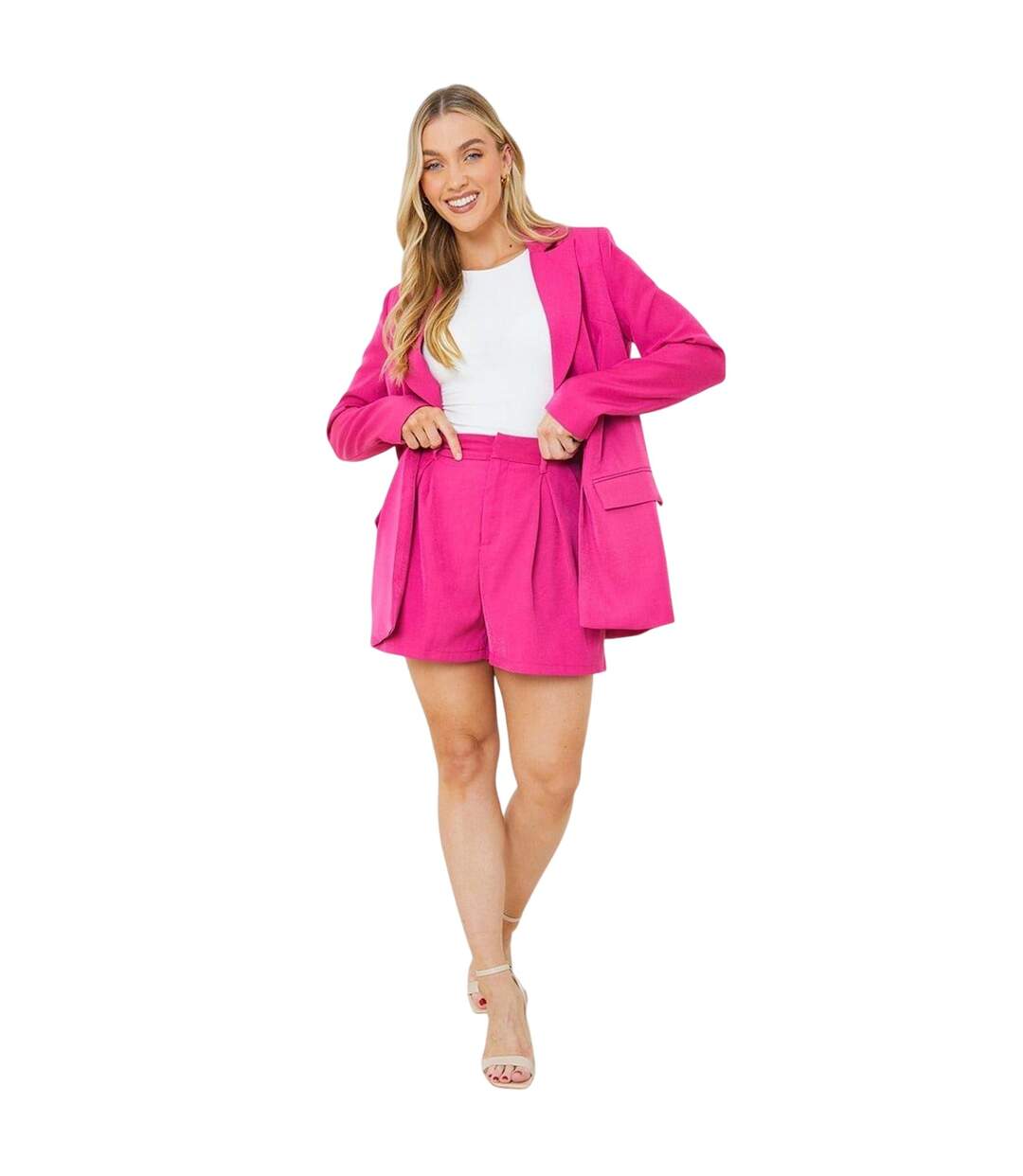 Short Femme Rose Pink-4