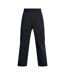 Mens Utility Loose Fit Cargo Jogging Bottoms Black Under Armour-1