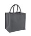 Tote Bag Motif/style Mi-longue Taille Unique Gris Foncé Westford Mill-1