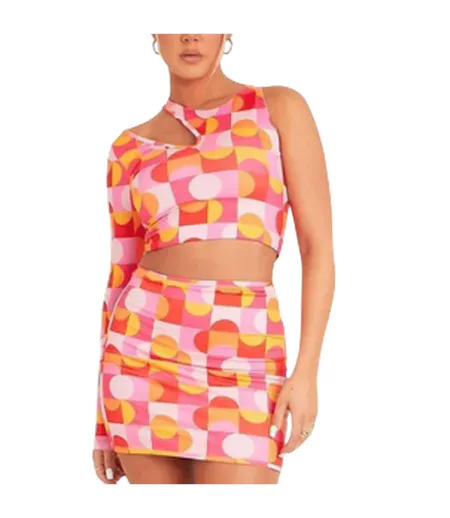 Haut Court Femme Rose Missy Empire