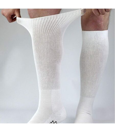4 Paires Chaussettes Diabétiques Antidérapantes | Chaussettes Sans Elastique
