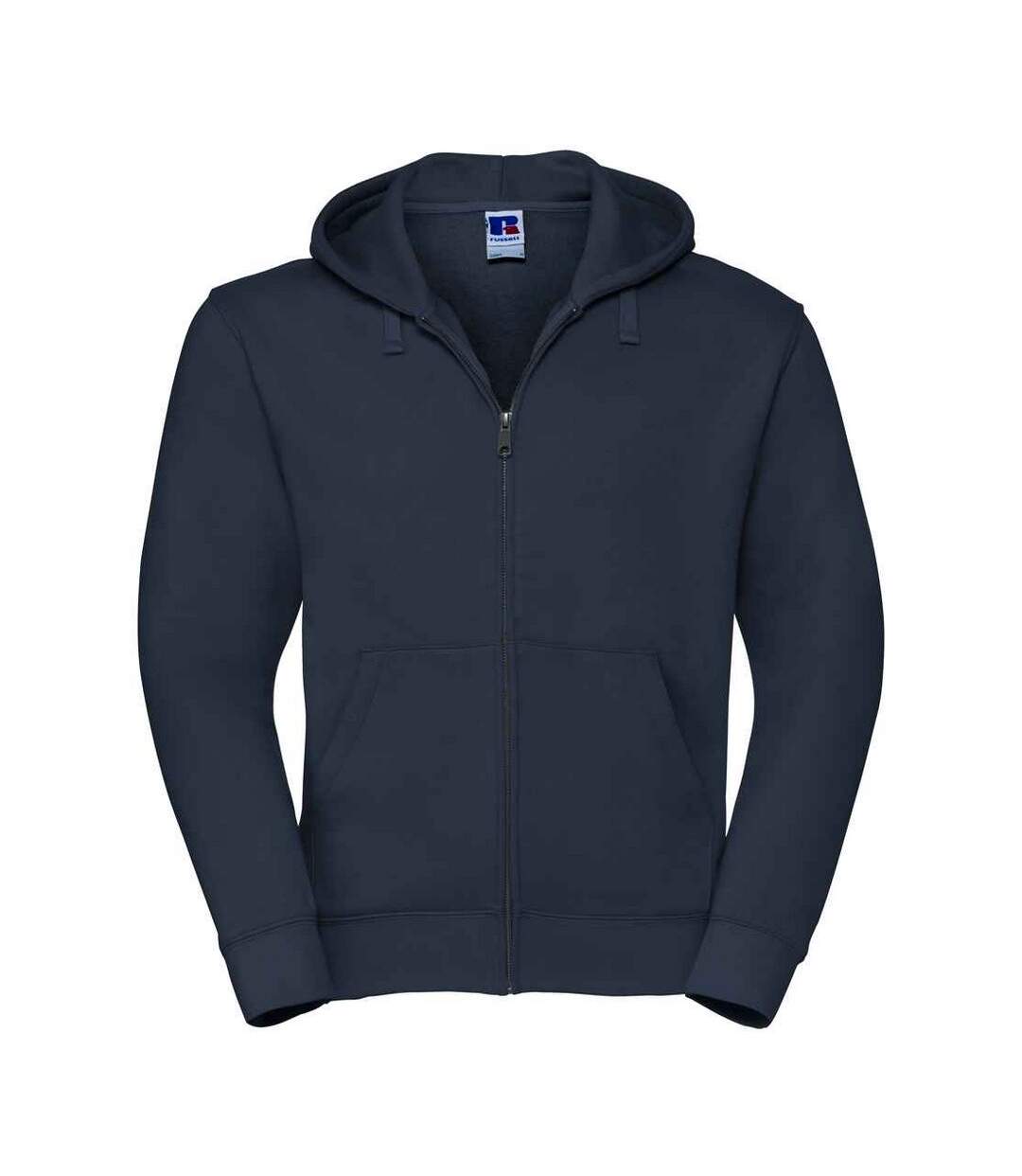 Russell Mens Authentic Hooded Sweatshirt (French Navy)