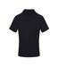 Mens Embroidered Logo Polo Shirt Black Aquascutum-2