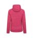 Womens/ladies nevis full zip hoodie bright pink Mountain Warehouse