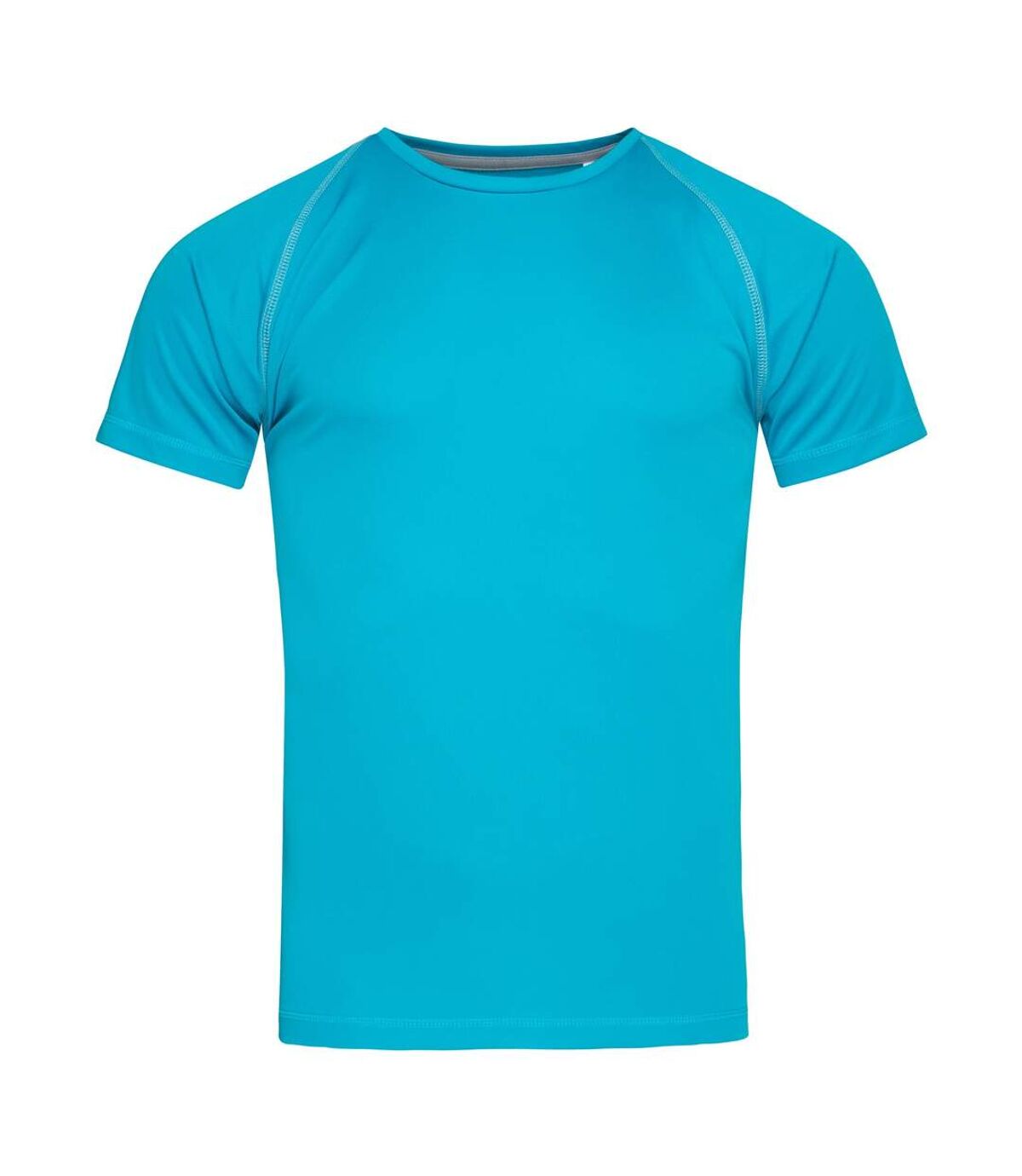 Stedman Mens Active Raglan T-Shirt (Hawaii Blue)