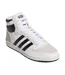 Mens Originals Leather High Top Trainers White Adidas-4