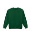Mens Heavy Blend Sweatshirt Fan Dark Green Gildan-1
