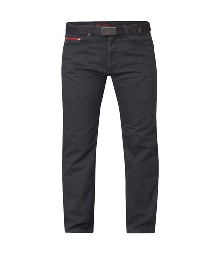 Pantalon Avec Ceinture Canary Homme Gris Foncé Duke