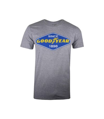 Goodyear - T-shirt - Homme (Gris chiné) - UTTV1154