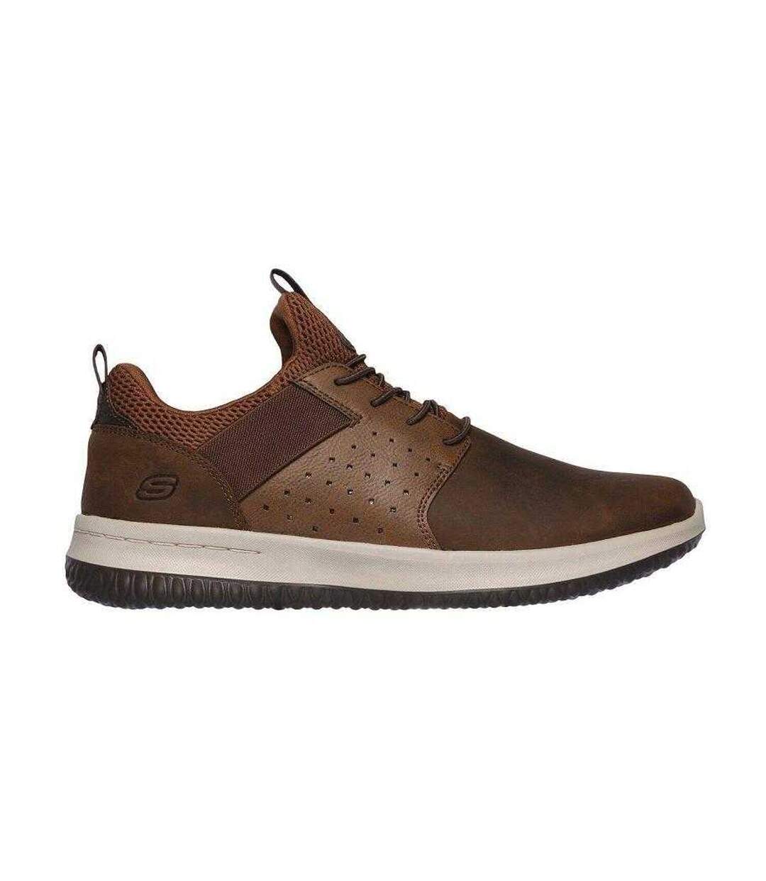 Baskets Delson Axton Homme Marron Skechers-1