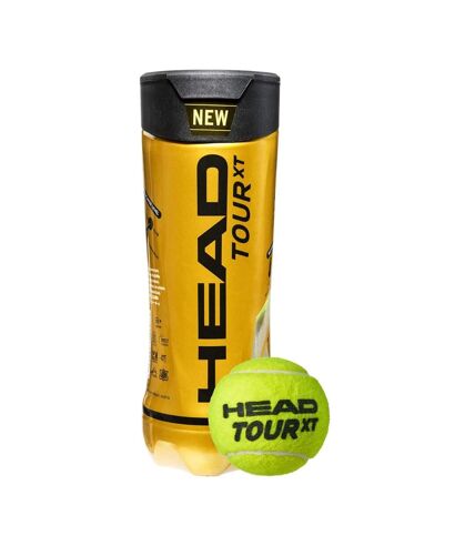 Head Tour Tennis Balls (Pack of 3) (Green) (One Size) - UTRD1101