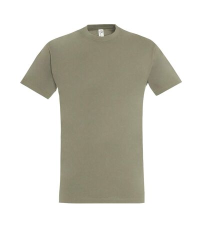 T-shirt manches courtes imperial homme kaki SOLS