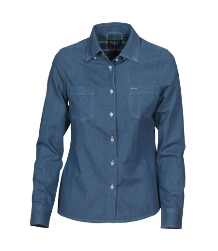 Chemisier Jupiter Femme Bleu Denim James Harvest