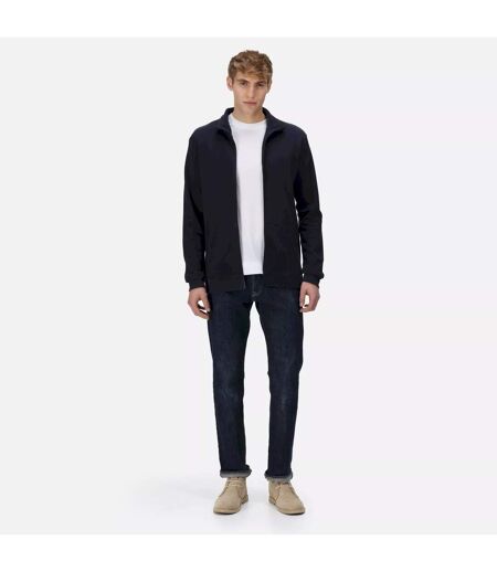 Mens Felton Sustainable Full Zip Fleece Jacket Navy Regatta