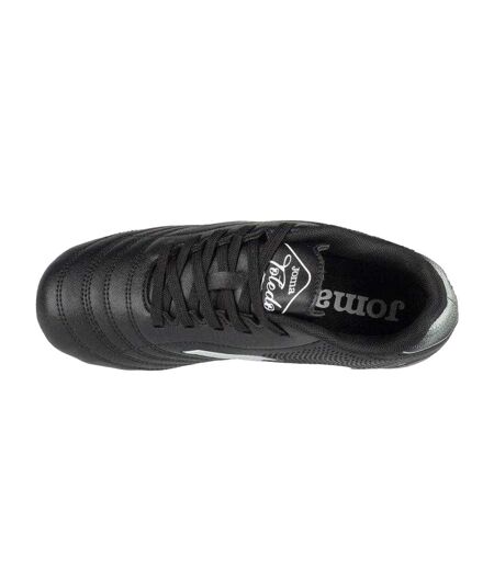 Childrens/kids Toledo 2401 Football Boots Black Joma