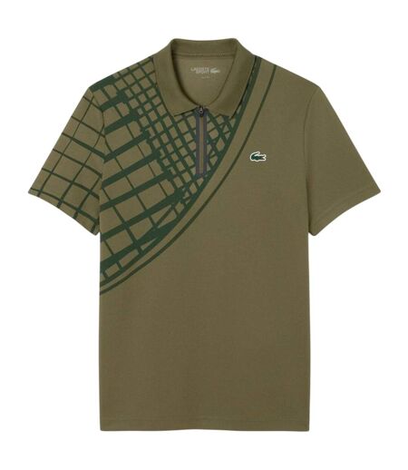 Mens Ultra Dry Slim Polo Shirt Green Lacoste