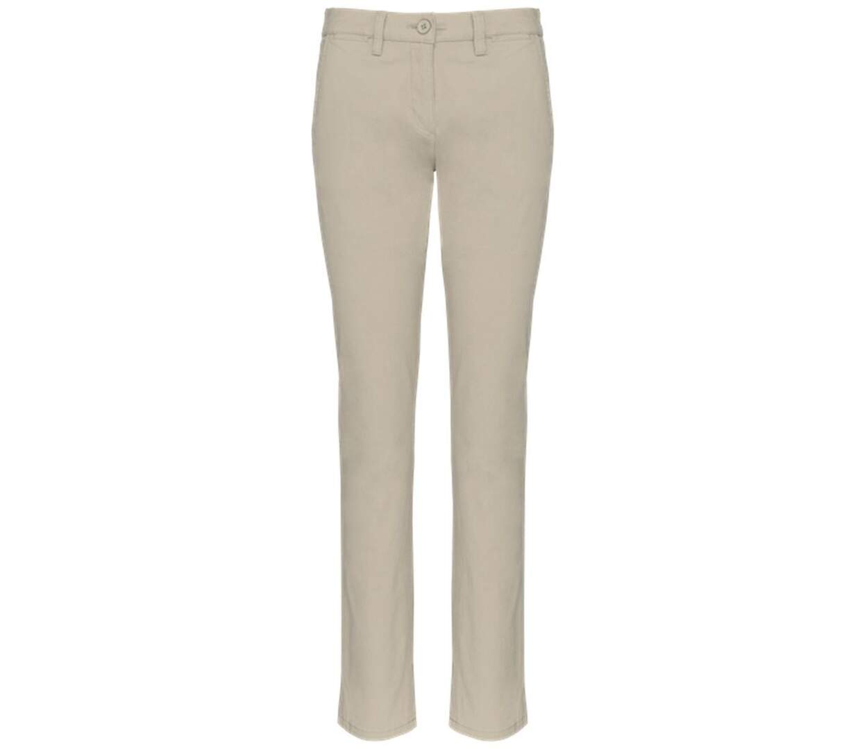 Pantalon chino - Femme - PAT741 - beige-1