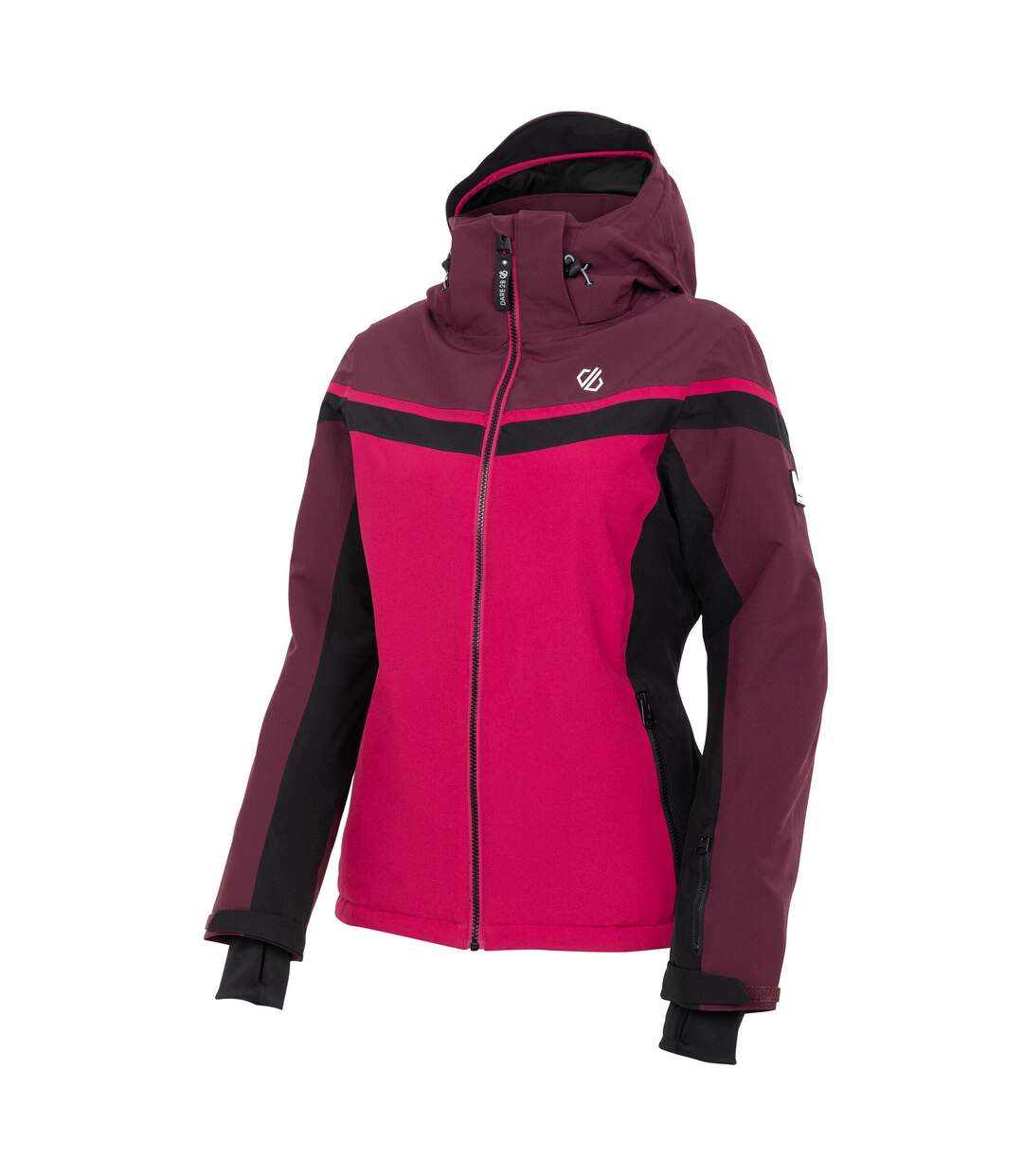 Blouson de ski flurry femme rose baie / figue Dare 2B-3