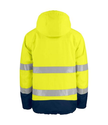 Doudoune matelassée functional homme jaune / bleu marine Projob