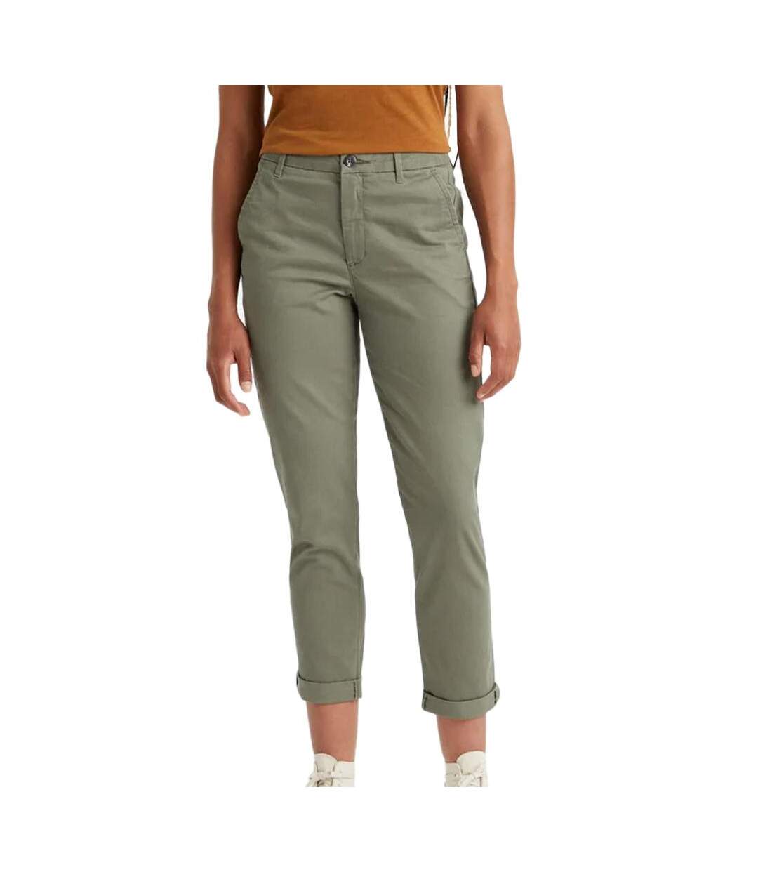 Pantalon Chino Kaki Femme Dockers Weekend - 25