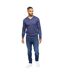 Pull Tinworth Homme Bleu Marine Chiné Bewley & Ritch-4