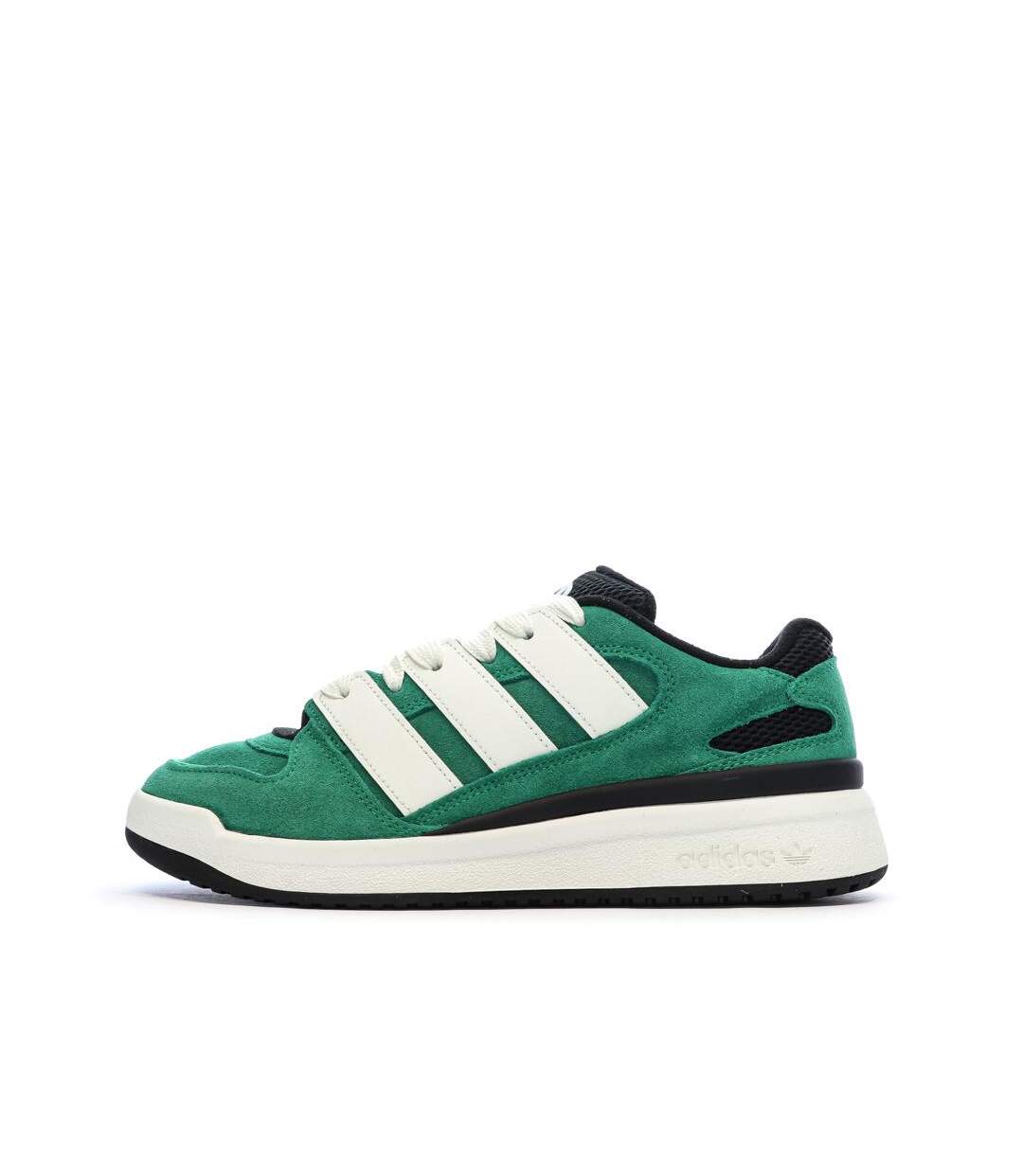 Baskets vert/blanc homme adidas forum2000-1