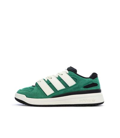 Baskets vert/blanc homme adidas forum2000