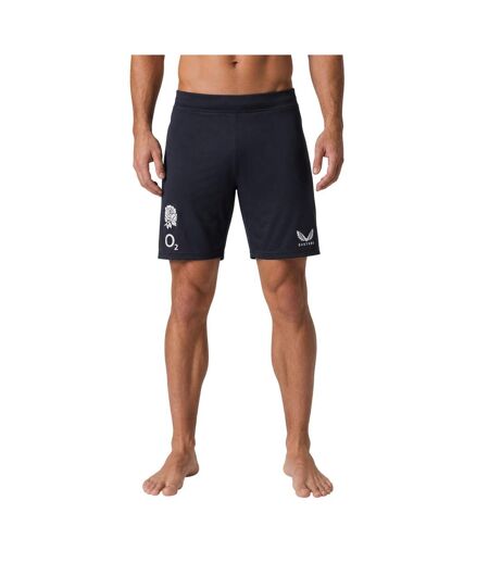 Short Motif/style Rugby Angleterre Homme Bleu Foncé Gris Bleu Foncé Castore