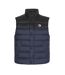 Mens Thomas Two Tone Winter Gilet Navy Jott-1