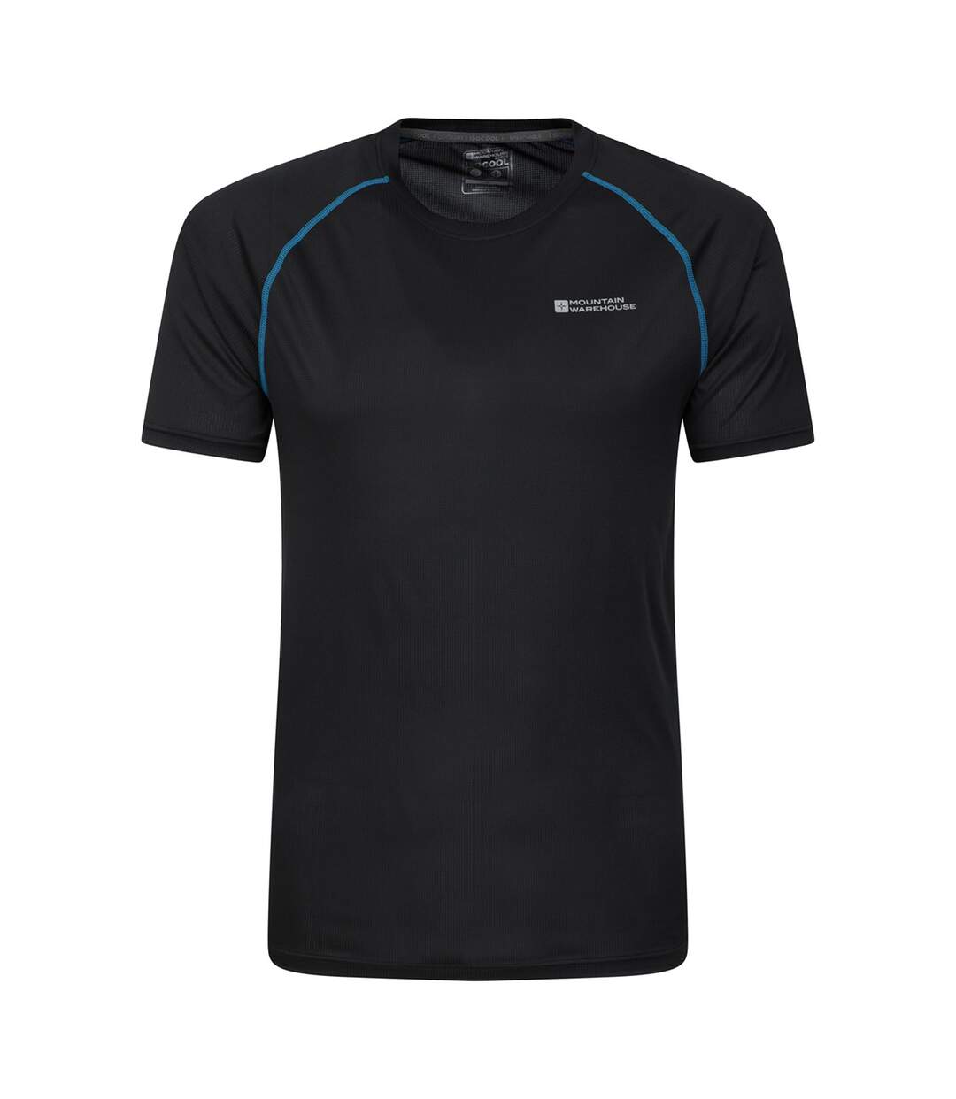 T-shirt Aero Homme Noir Mountain Warehouse-1