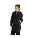 Womens/ladies T7 Denim Track Jacket Black Puma-4