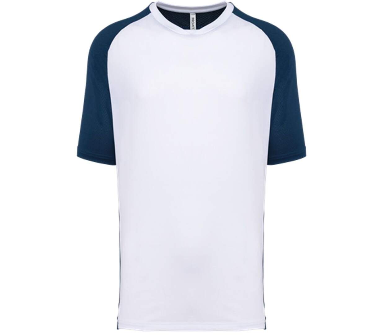 T-shirt de padel - Homme - PA4030 - bleu marine et blanc-1