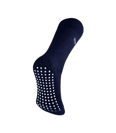 Mens Thermal Indoor Slipper Socks with Grips