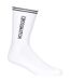 Lot De 3  Chaussettes De Sport Homme Blanc Noir Crosshatch-2