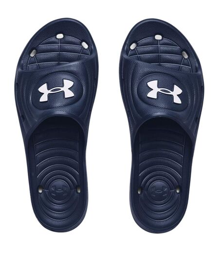 Claquettes Locker Sl Homme Bleu Marine Under Armour