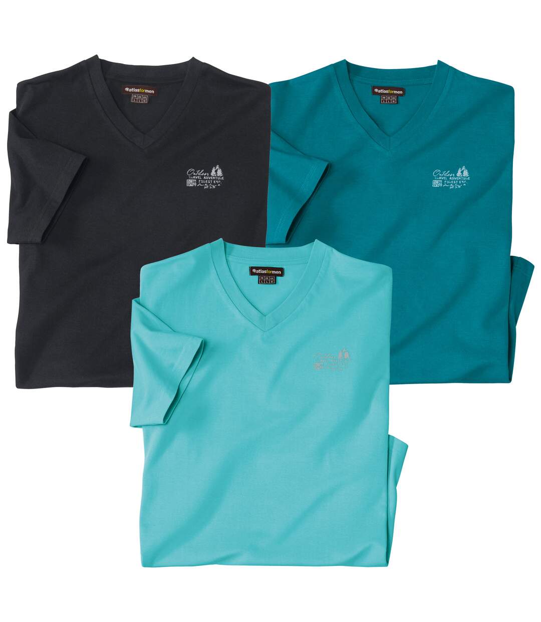 Lot de 3 Tee-Shirts Travel 