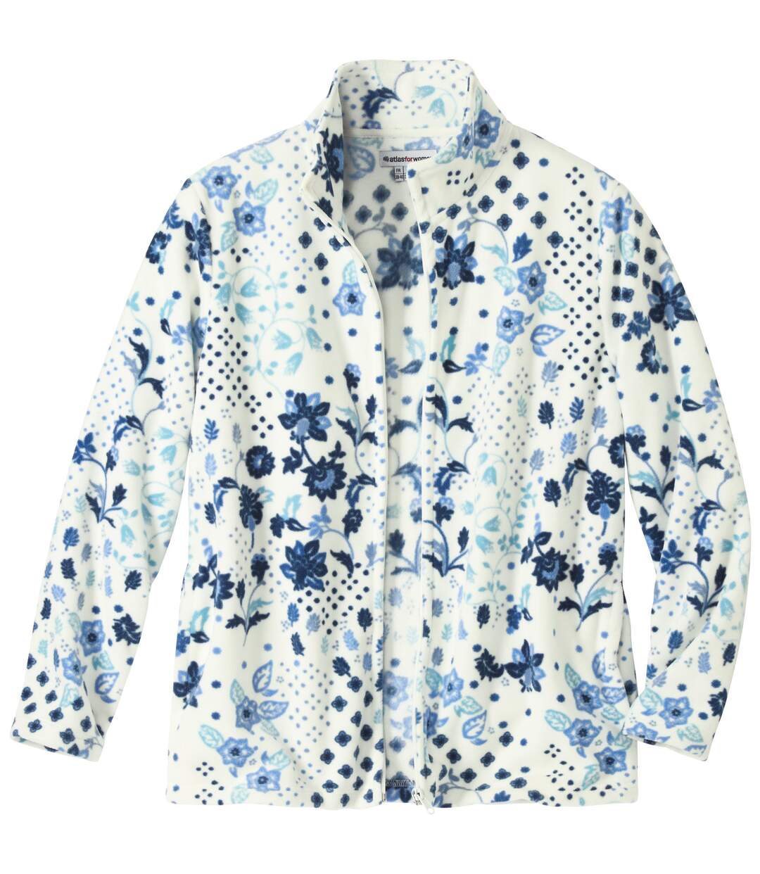 Veste Polaire Imprimés Floraux 