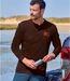 Lot de 2 Tee-Shirts Col Boutonné Unis-2