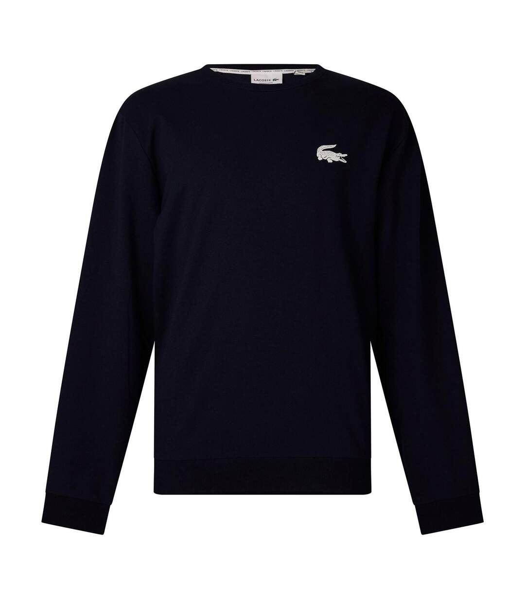Sweat Motif/style Logo Homme Bleu Marine Lacoste-1