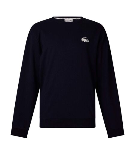 Sweat Motif/style Logo Homme Bleu Marine Lacoste